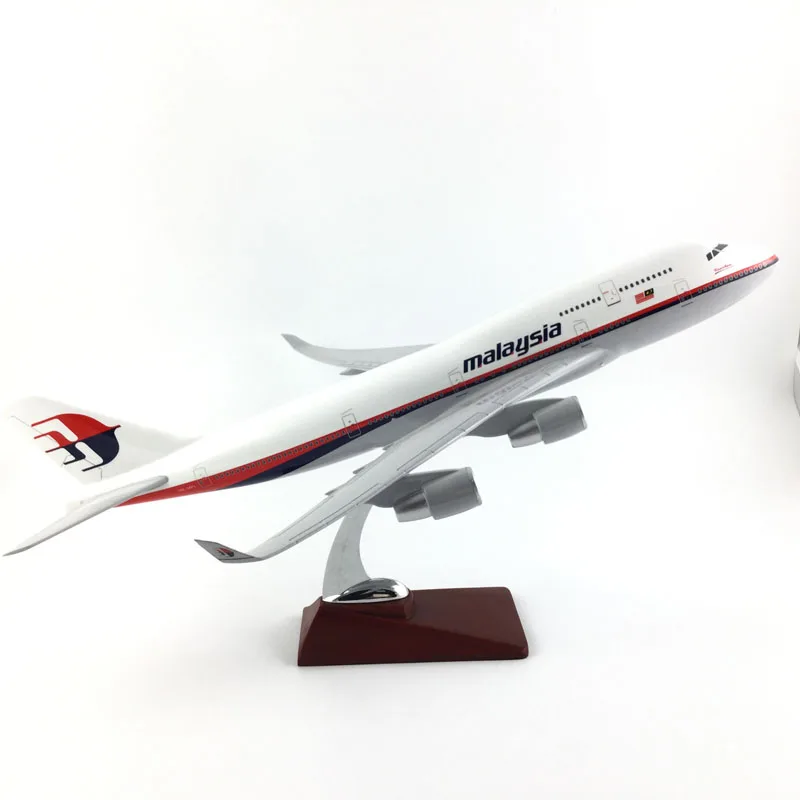 45-47 см Boeing 747 MALAYSIA AIRLINES 1:150 сплав самолет коллекция моделей Игрушки Подарки экспресс-EMS/DHL/