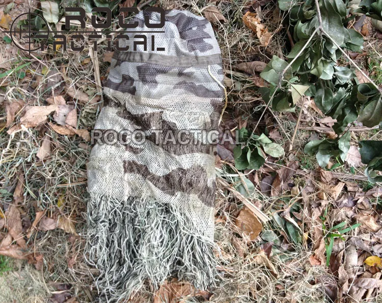 ROCOTACTICAL дышащий снайперский Ghillie капот Камуфляжный головной чехол для Ghillie костюм Москитная сетка капюшон головной убор Ghillie Viper капюшоны