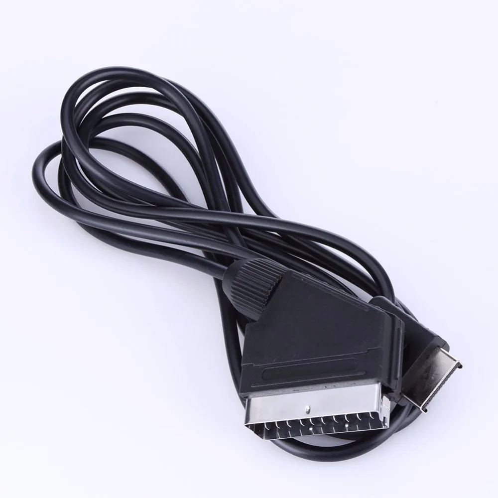 2018 новый 2М кабель SCART TV AV Lead Real RGB Scart для Playstation PS1 PS2 PS3 Slim Line игровые