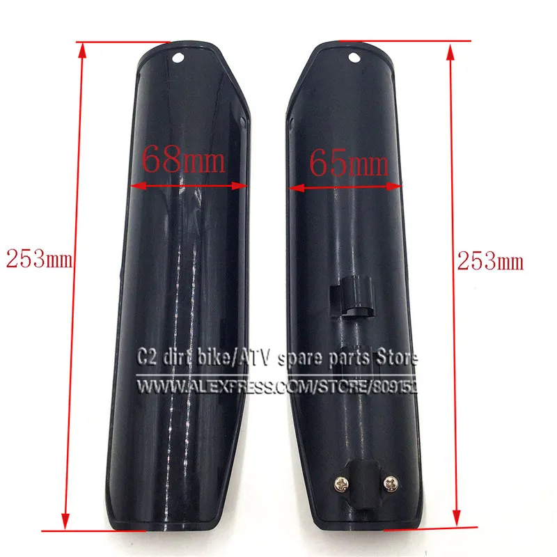 Motocross front fork guard CRF70 KLX110 Apollo 125CC front suspension