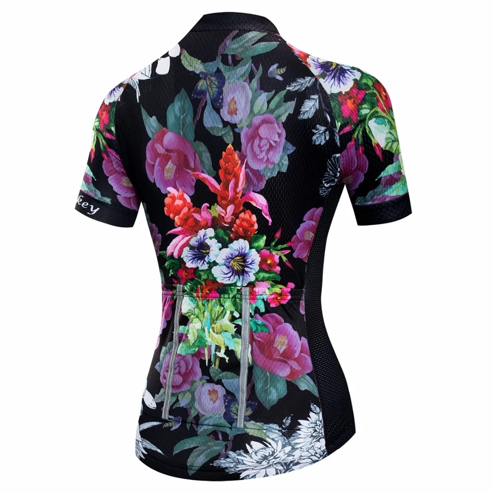 Велоспорт Джерси для женщин Mtb горный велосипед рубашка красный дышащий Ropa Ciclismo велосипедная одежда спортивный топ дорожный женский цветок