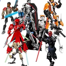 Star Wars Solo Han Maul Darth White Storm Trooper Grievous Figure toys building blocks Compatible dr tong single sale star wars blocks star wars clone trooper figure with weapons building blocks bricks toys
