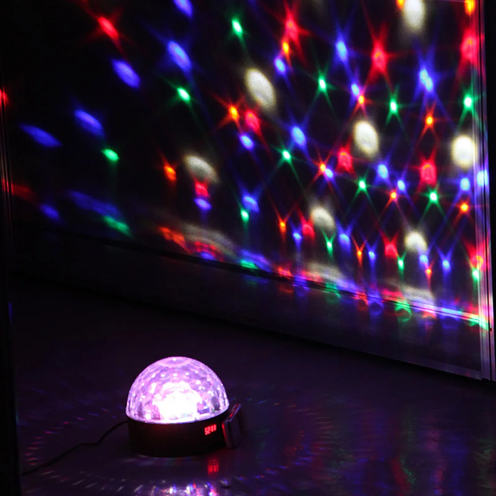 Dj лазерный диско-шар сценический светильник Led Rgb Кристалл магический шар эффект светильник Dmx 512 лазерный проектор диско фейерверк стробоскоп Par Светильник