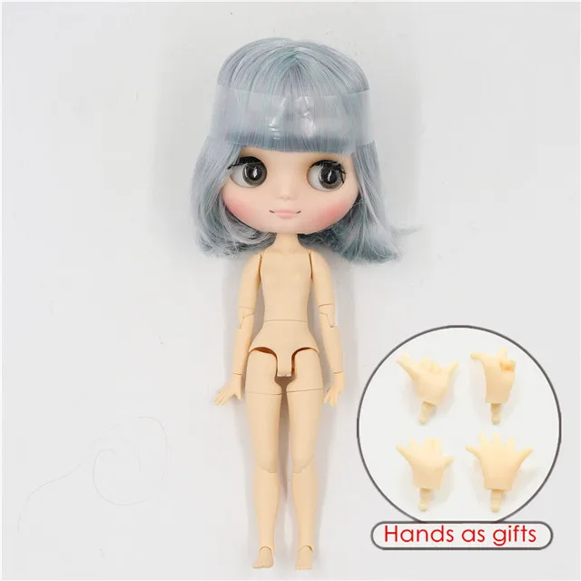 Фабрика blyth middie кукла 1/8 bjd 20 см матовое лицо шарнирное тело милая игрушка подарок для девочки - Цвет: matte face S