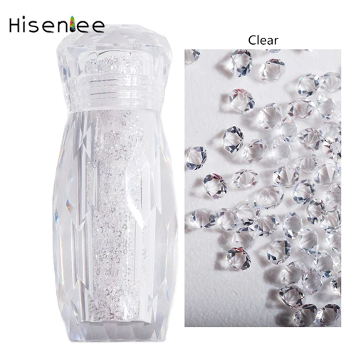 2880 шт/бутылка Красочные кристально чистые стеклянные стразы с шармом для ногтей Diy микро Стразы драгоценные камни - Цвет: Style 2
