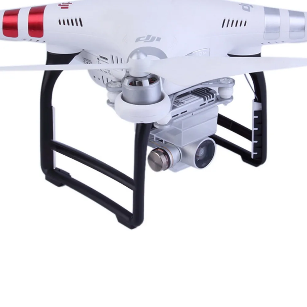 Heightening legs BK Запчасти для дрона DJI Phantom 3 Стандартный карданный кабель для камеры рыскания рулонный кронштейн резиновые шары амортизатор карданный чехол - Цвет: Heightening legs BK