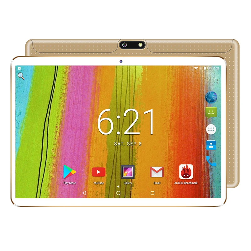 10-дюймовый планшетный ПК Android 7 0 Восьмиядерный 4 Гб ОЗУ 64 ПЗУ две sim-карты WiFi FM 1280*800