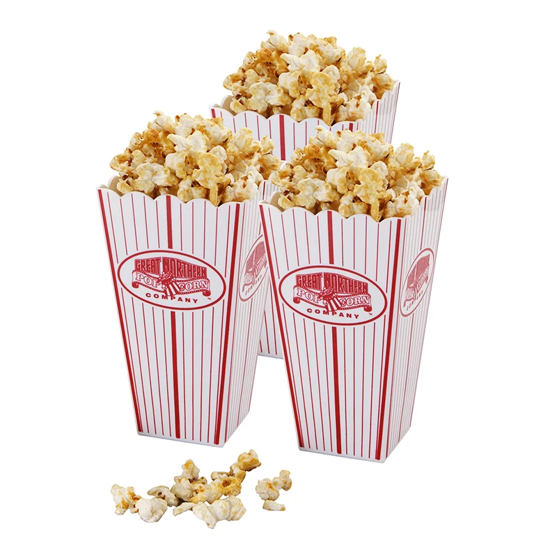 Safe Material Reuse Popcorn Cup PP Food Grade Popcorn Bag Burst Millet