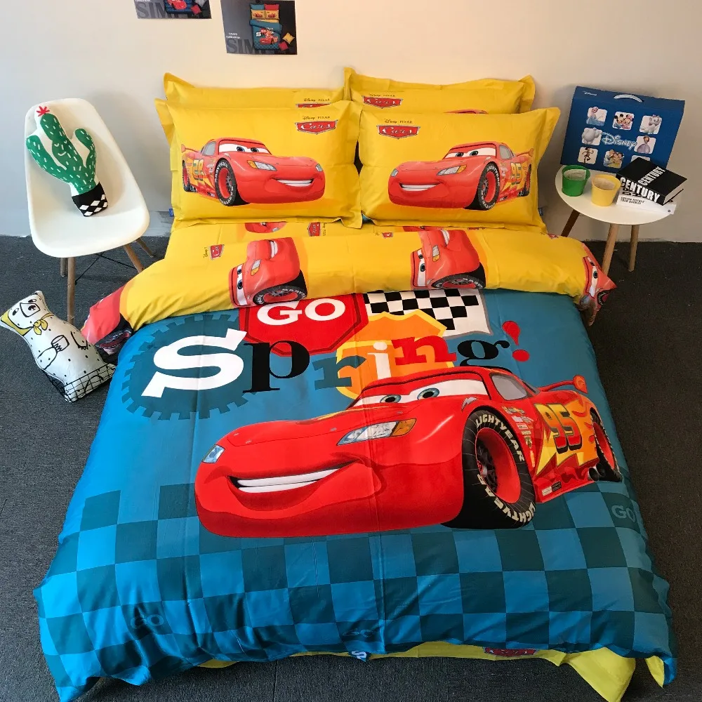 Lightning Mcqueen Bedding Set Queen Size Disney Cartoon Duvet Cover 3 4 5pcs Twin Lightning Mcqueen Bedding Set Queen Size Disney Cartoon Duvet Cover 3 4 5pcs Twin