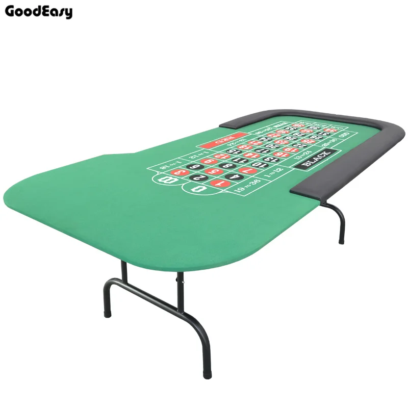  poker table Roulette Table Casino Foldable Table Texas Hold'em Poker Indoor Board Game Chip Accesso