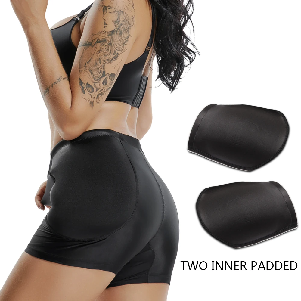 

Miss Moly Fake Butt Lifter High Waist Tummy Control Panties Brief Butt Lift Enhancer Hip Pads Body Shaper Women Seamless Padded