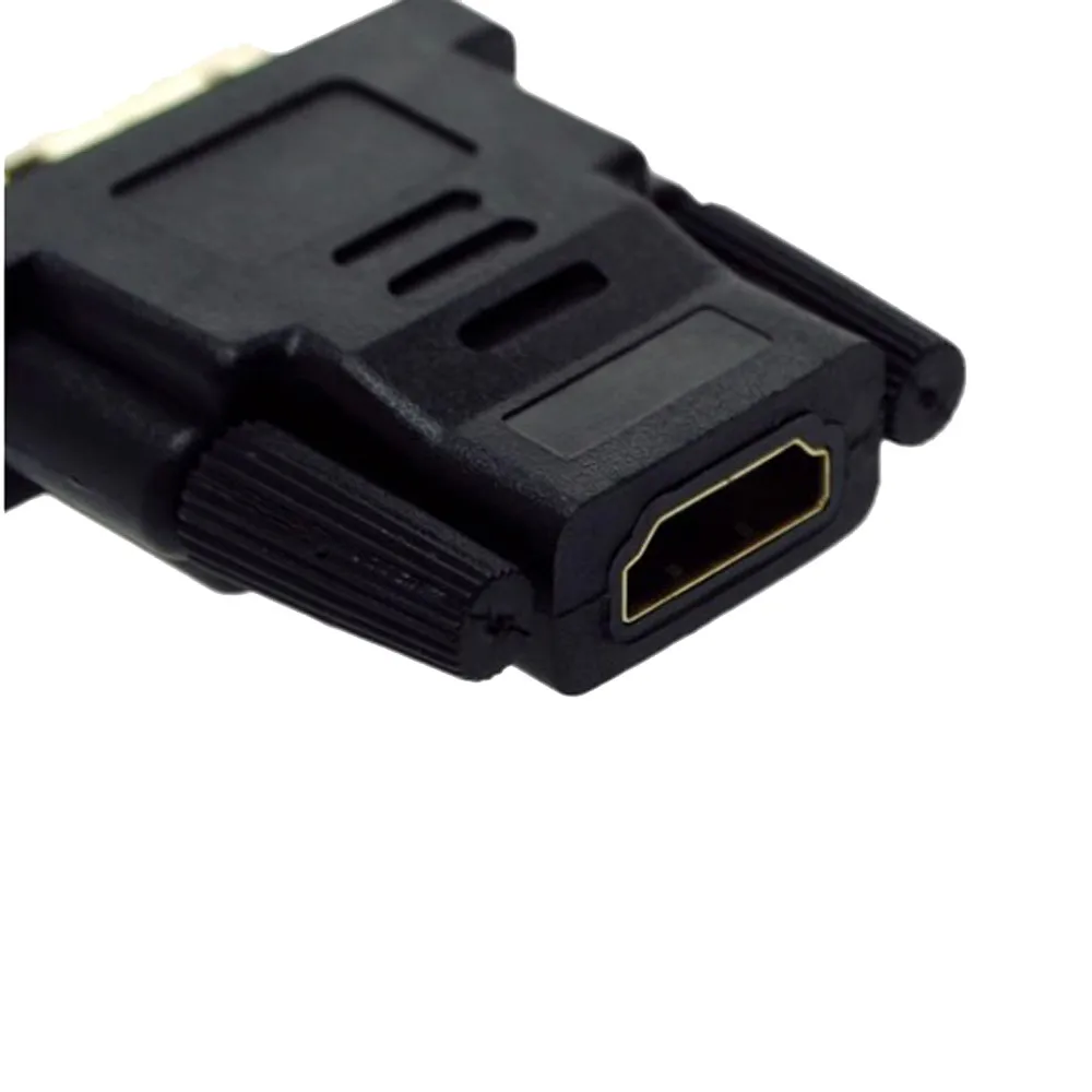 Carprie Adapter DVI D Male (24+1 pin) to HDMI Female (19 pin) HD HDTV Monitor Display Converter