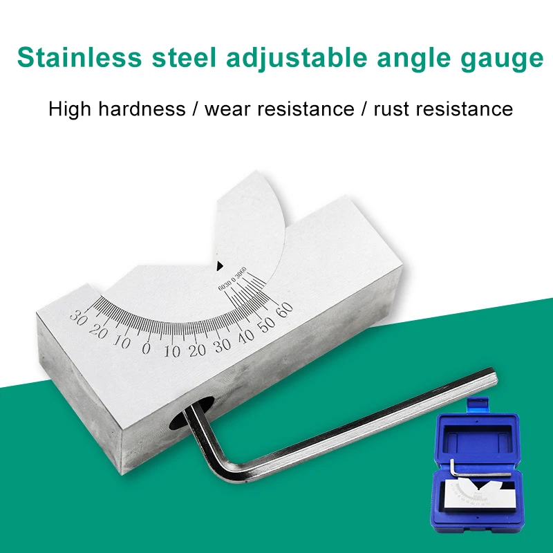 

High Quality Precision Gauge Adjustable Angle V Block Milling Setup 0-60 Degree Angle Block Gauge VE