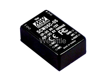 

MEAN WELL original SCW05B-15 15V 400mA meanwell SCW05 15V 5W DC-DC Regulated Single Output Converter