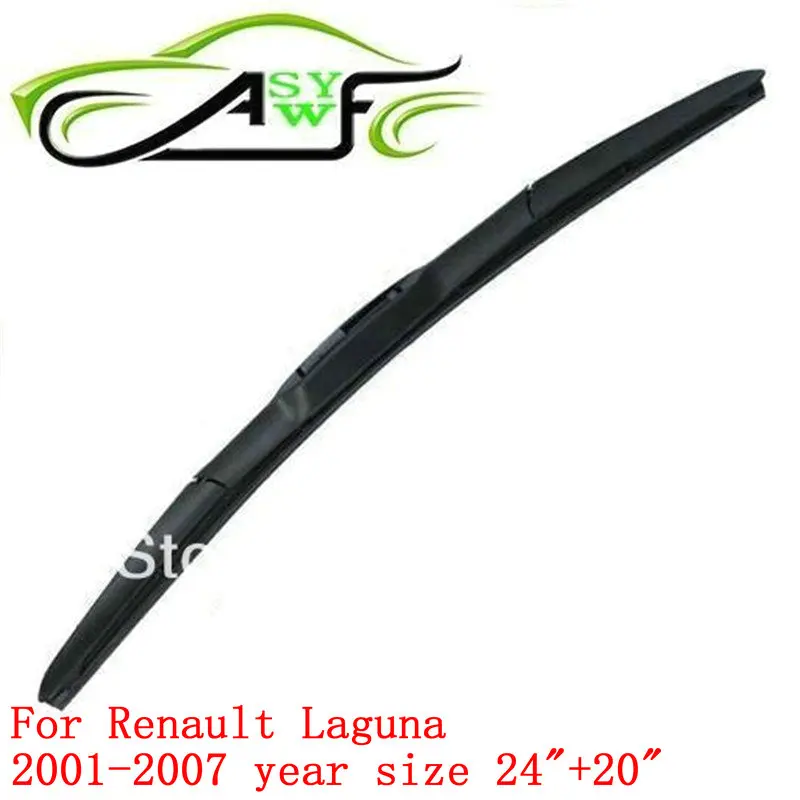 Free shipping car wiper blade for Renault Laguna (2001 2007) Size 24