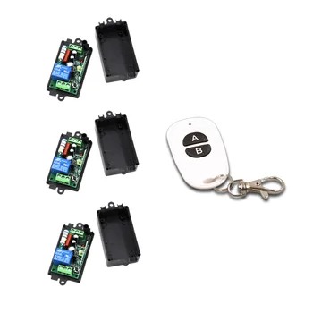

New arrival AC 110V Remote Control Switch AC220V 10A Wireless Remote Control RF ON/OFF Plug 315Mhz/433Mhz