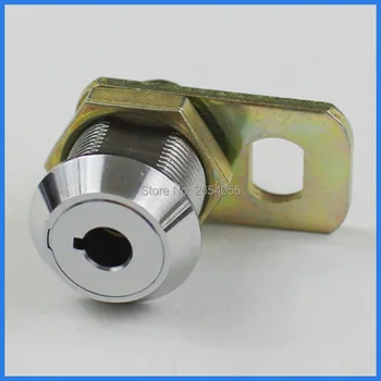 

5 pcs 17mm quarter turned cylinderical metal box cam lock with different keys