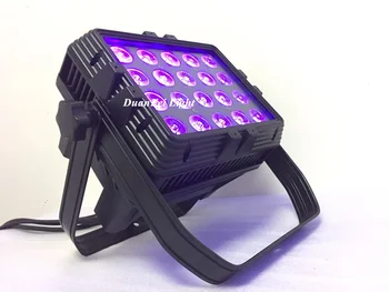 

8lot 20*18W 6in1 city color led stage flood light stage light disco rgbwa uv ip65 outdoor LED wall washer light