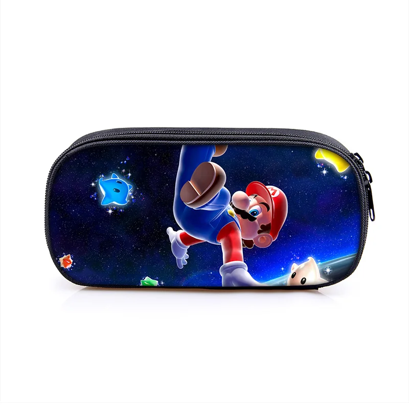 Super Mario Bros Sonic Kids PencilBag, Студенческая сумка для детей, новая милая Высококачественная канцелярская сумка, пенал - Цвет: 5