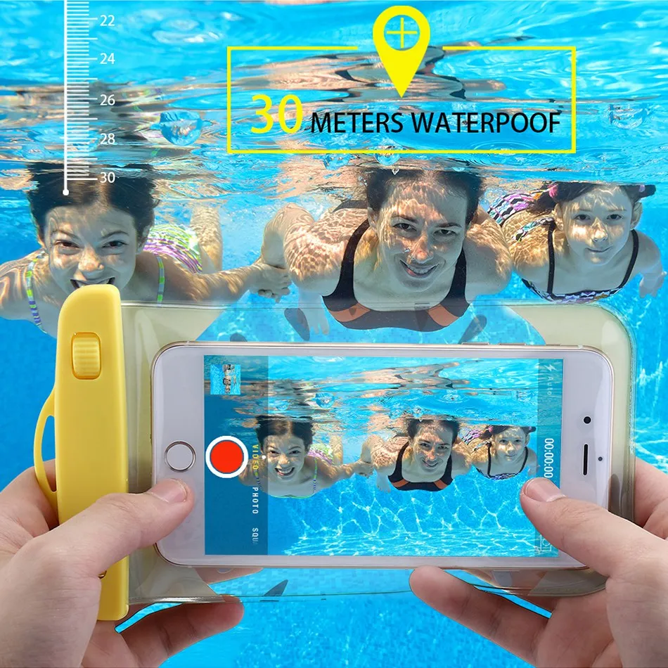 Чехол IER, водонепроницаемый чехол для iPhone 7, водонепроницаемая сумка с фруктами для универсального мобильного телефона, Защитная сумка для фотосъемки под водой