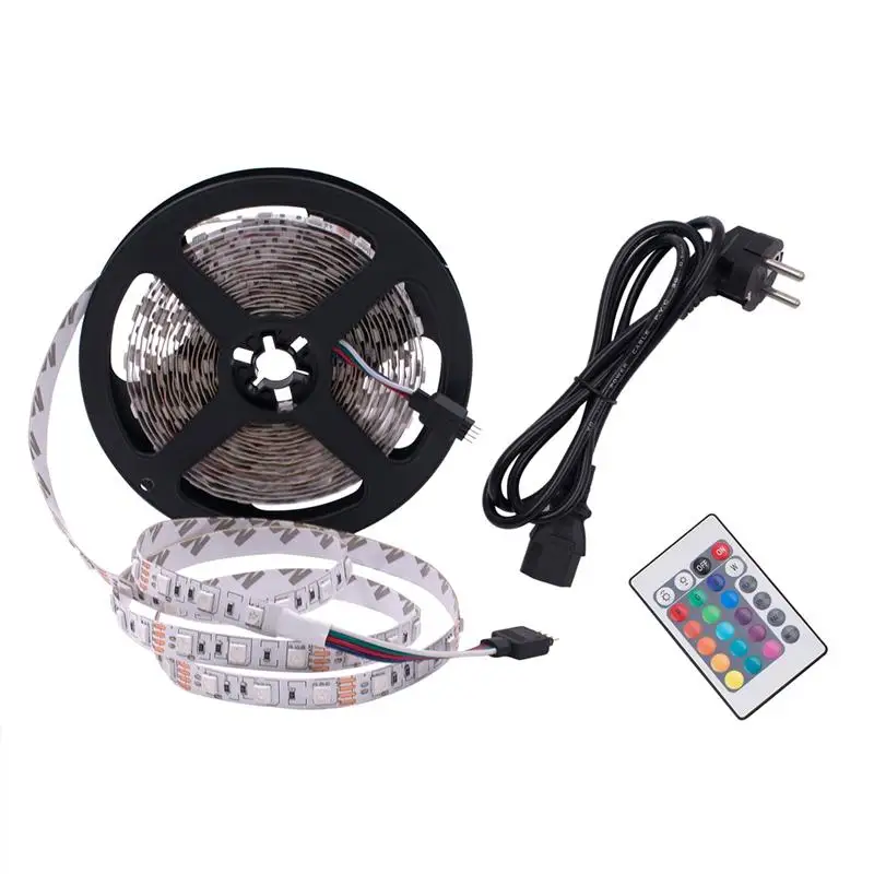 

5M 5050 300Leds WiFi Wireless Smart Phone Controlled Led Strip Light Kit with DC12V UL Listed Power Supply (EU Plug)