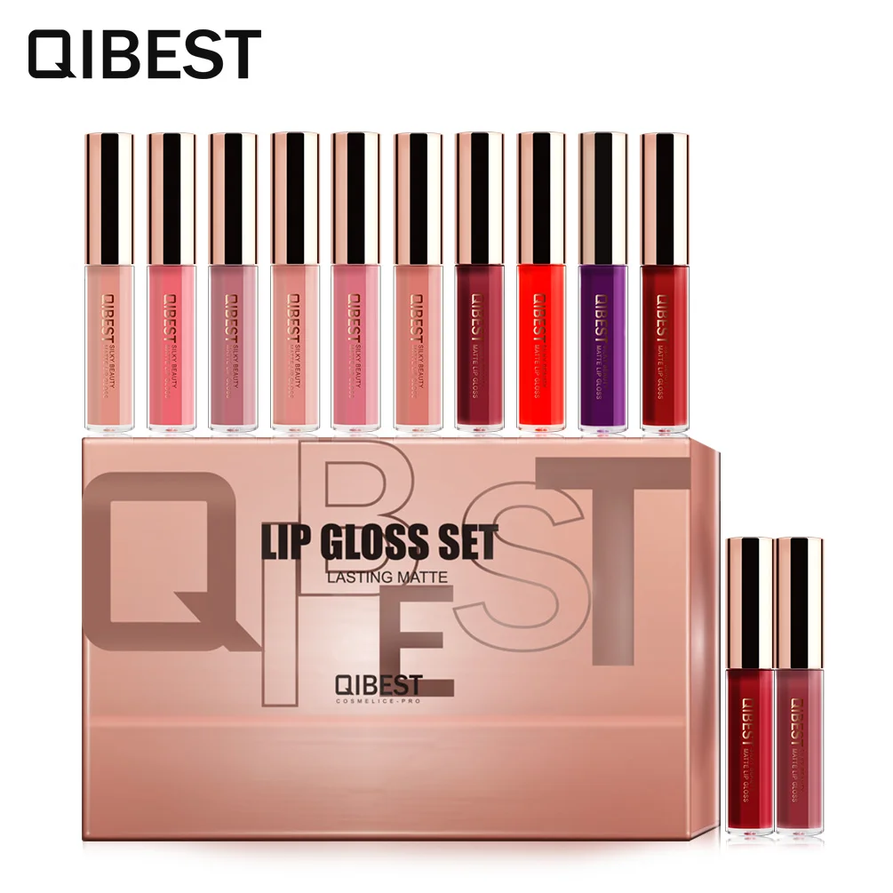 

24 Colors Long Lasting Moisturizer Glitter Lip Gloss Tint Cosmetics Nutritious Shimmer Liquid Lipstick Beauty Lips Makeup