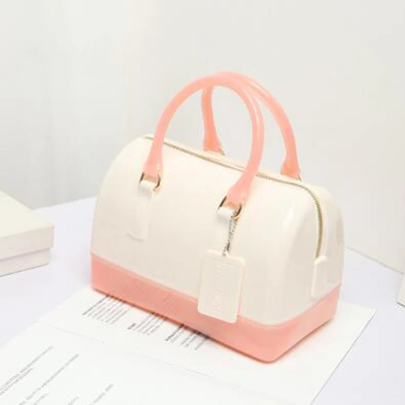 Us 23 81 30 Off Casual Women Silicone Summer Sweet Jelly Handbags S Tote Bag Famous Las Messenger Crossbody Shoulder Beach Pouch Bolsas In