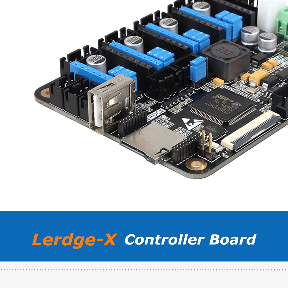 ARM 32 бит Lerdge X плата контроллера с A4988/Drv8825/TMC2100/LV8729/TMC2208 для Reprap 3D принтера|Детали и