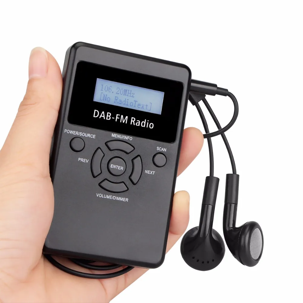 Portable DAB + / DAB Receiver / FM Radio RDS Radio Pocket Digital DAB Receiver With Rechargeable Battery & Earphone Y4426A цена Portable DAB + / DAB Receiver / FM Radio RDS Radio Pocket Digital DAB Receiver With Rechargeable Battery & Earphone Y4426A цены онлайн