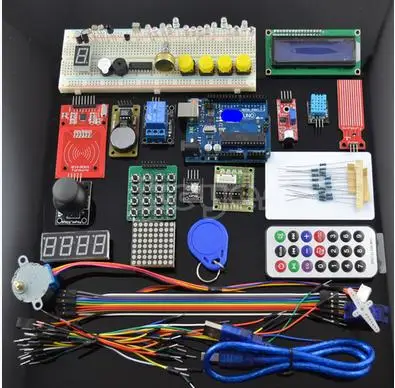 Upgraded Advanced Version Starter Kit The RFID Learn Suite Kit LCD 1602 For Arduino UNO R3