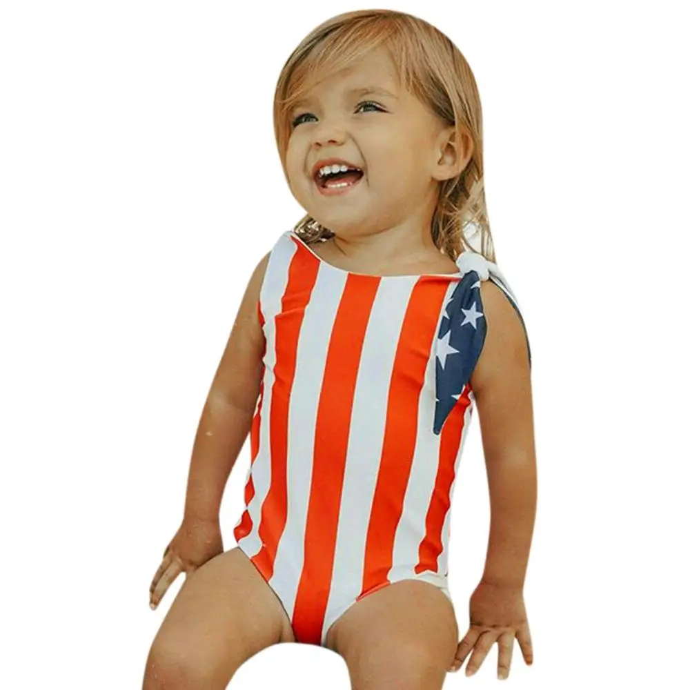 baby girl 4th of july swimsuit