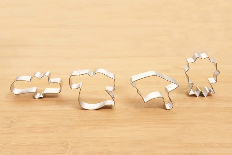 

New arrival! Graduation season cookie mold stainless steel cookies mold fruit mold