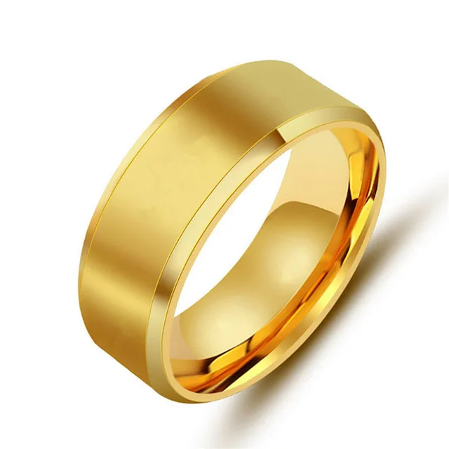 1 шт./) благородное титановое кольцо, мужские цепочки, оковы, анти-аллергенные, гладкие, простые, свадебные, парные кольца, бижутерия для женщин, подарок - Цвет основного камня: Q