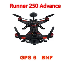 Walkera Runner 250 Advance BNF without Transmitter with 1080P Camera / GPS/ OSD RC Racer Drone Quadcopter GPS 6 Version
