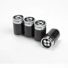 Углеродного волокна универсальный автомобиль колесо клапана Caps пригодный для Mini Cooper B