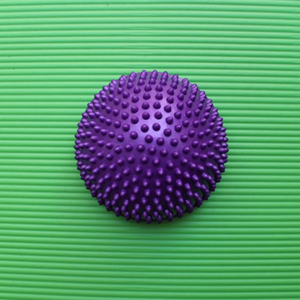 Inflatable Half Yoga Ball Exercise Fitness Equipment Balance Training Board Point Massage Ball Board for Children Dropshipping