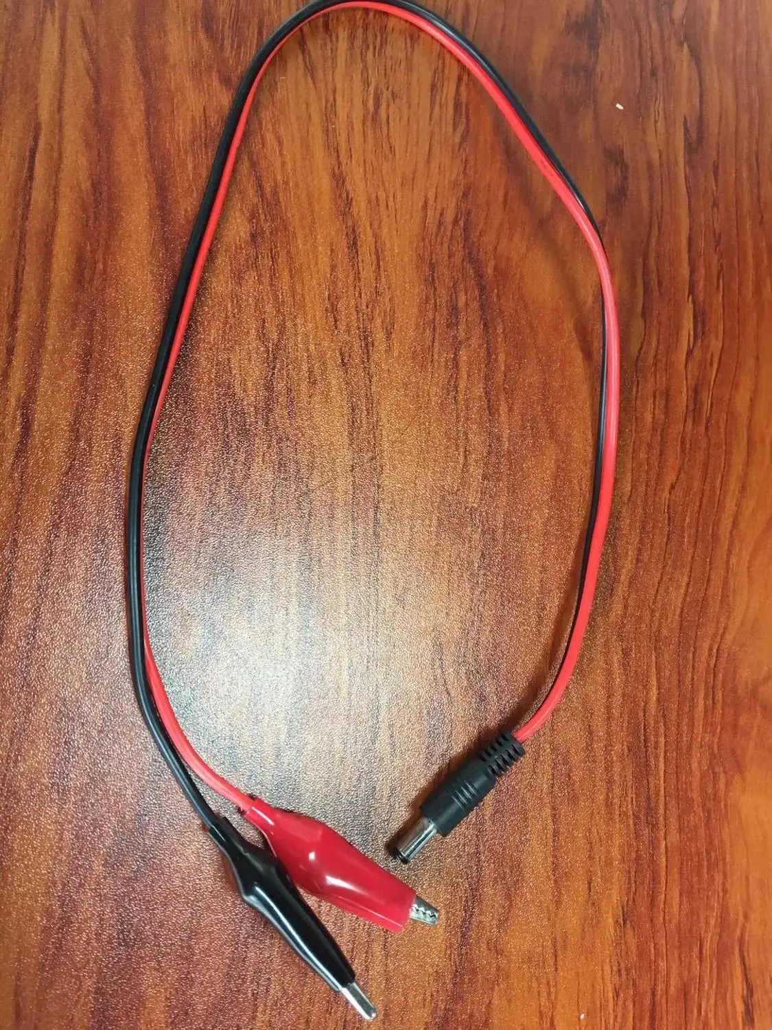 

50CM 5.5x2.5MM DC Male Plug to 2X Alligator Clip Power Charger Connector Cable