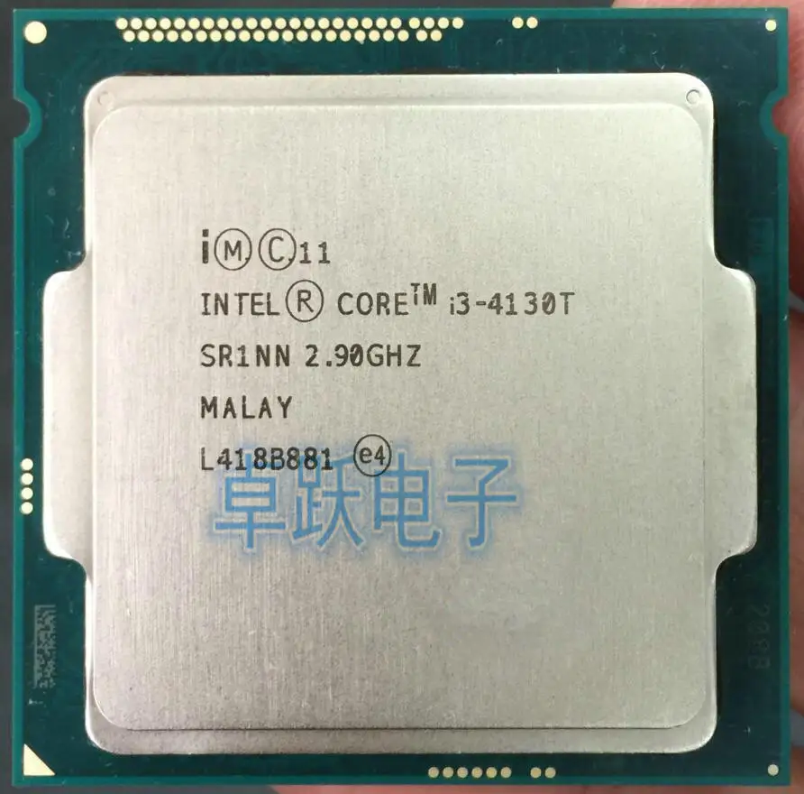 Процессор Intel Core I3 4130T двухъядерный процессор 2 9 ГГц LGA 1150 TDP 35 Вт 3 Мб кэш-памяти для