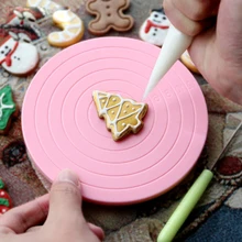 1 шт. пластиковый поворотный стол для торта вращающийся пластиковый нож для теста украшение крем подставка для пирожных торт поворотный стол