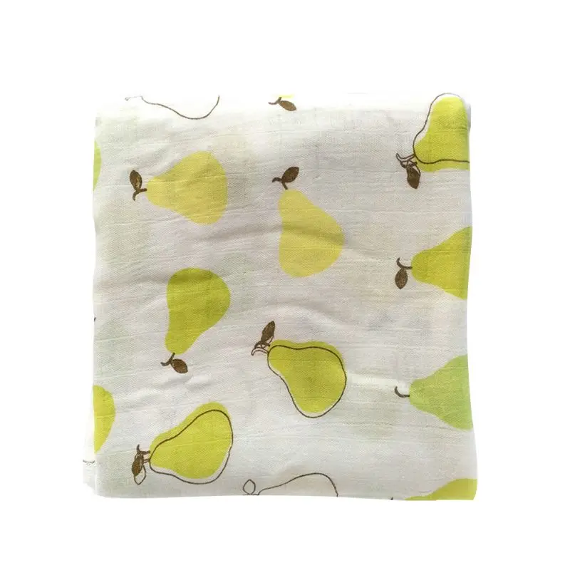 Newborn Baby Blanket Newborn 120*120 Muslin Kids Blanket Wrap Soft Blankets Letter Waddling infant Bedding