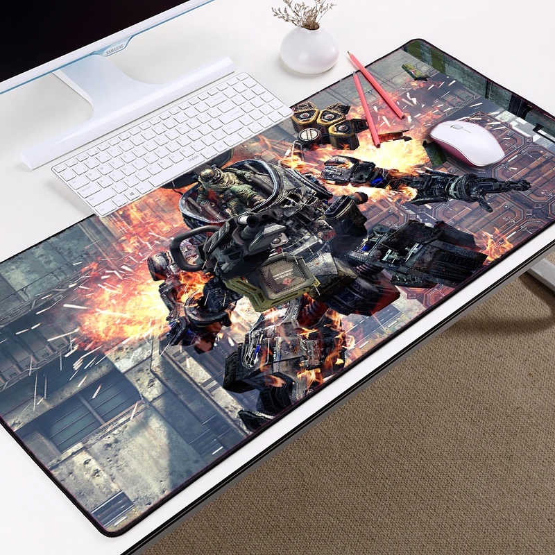 Mairuige Titanfall 2 игры игровой коврик игровой Поддержка больше моделей на выбор большой Размеры Pc Настольные ПК мыши клавиатуры коврик