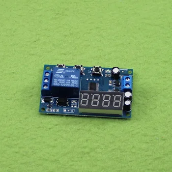 

[LAN] 12V relay module delay on off switch on time adjustable power delay (E7A4) --10pcs/lot