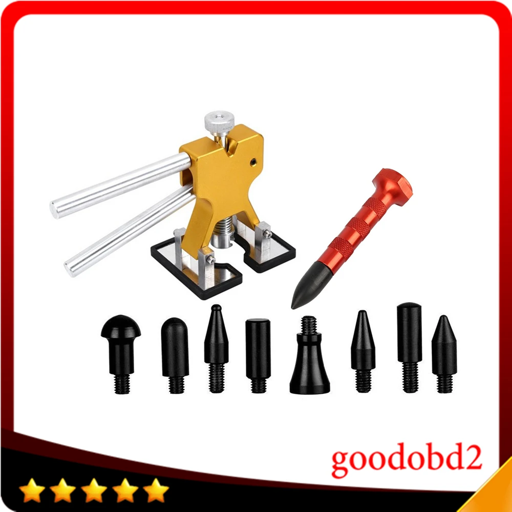 VEVOR 60 PCS Paintless Dent Removal Tool Puller Lifter Car Repair Hammer Tab Kit