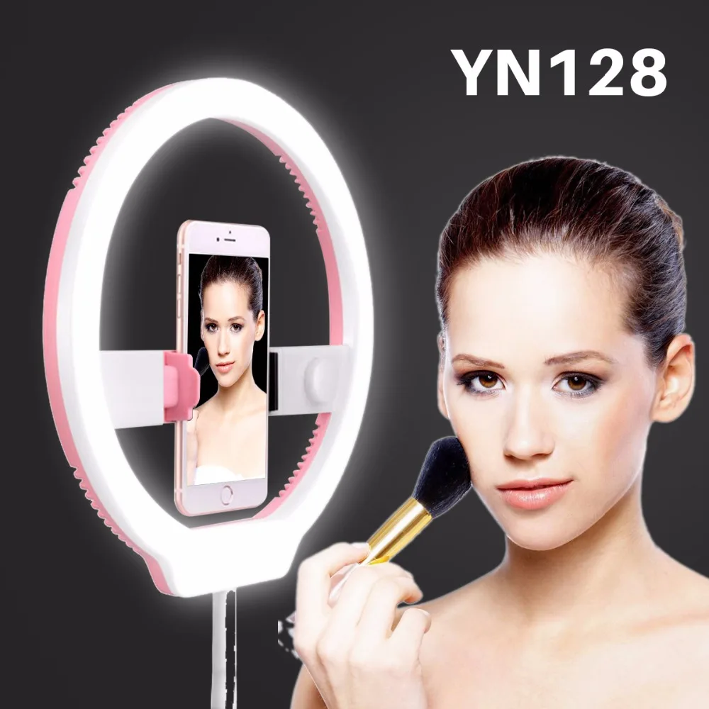 Yongnuo YN128 Camera Photo/Studio/Phone Video LED Ring