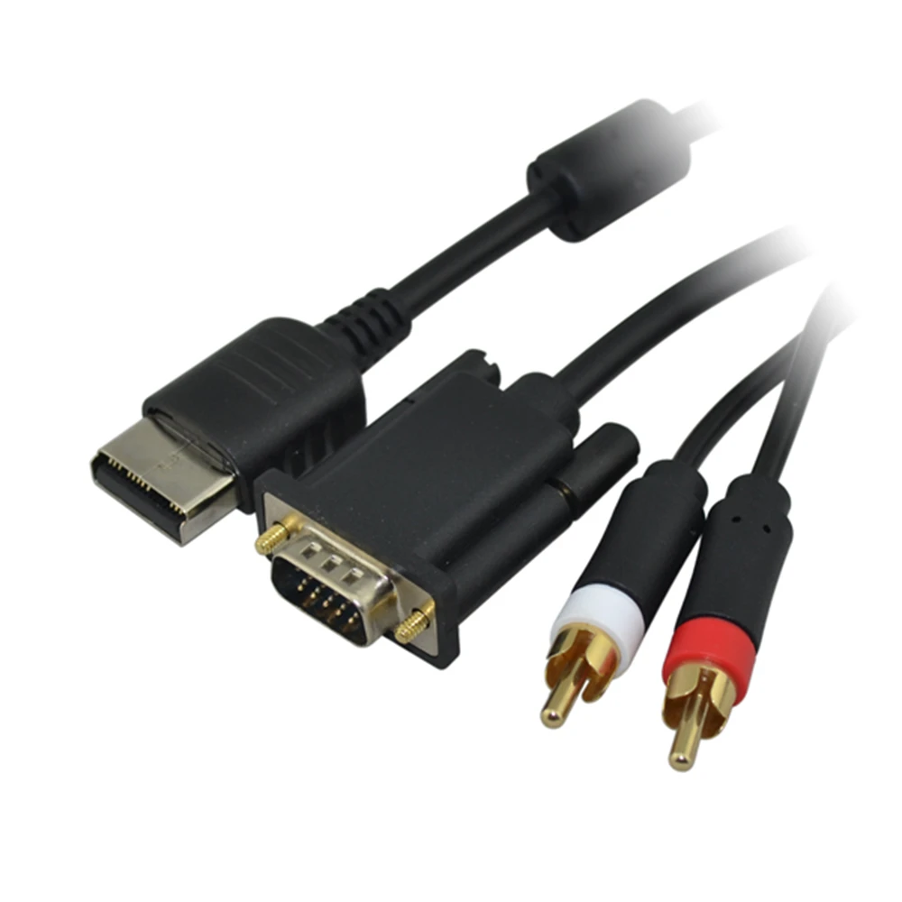  Definizione di alta qualità Audio Video Cavo RCA Audio Adattatore HD PAL NTSC VGA box Cavo per SEGA