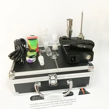 Enail Dnail электронный регулятор температуры коробка с 20 мм нагревательной катушкой с Ti гвоздь для кварца подходит секлянная труба для воды 0C