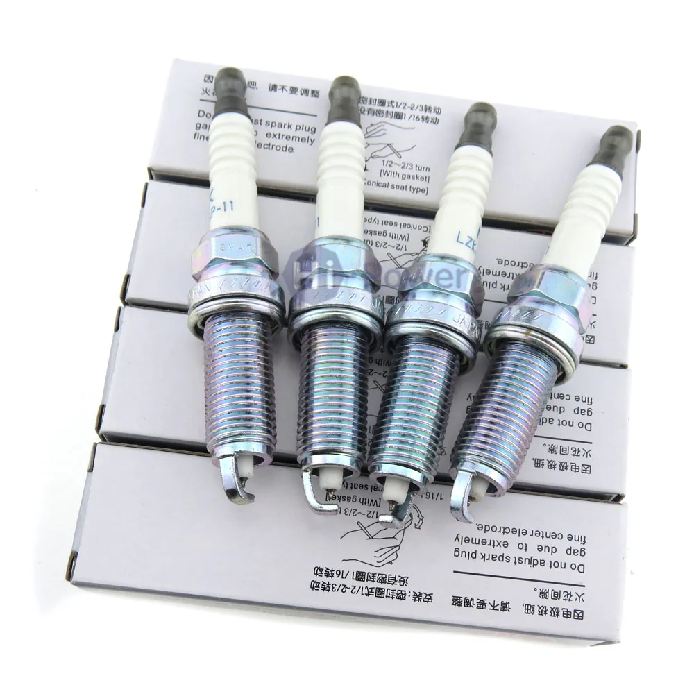 4pcs Iridium Spark Plug 22401-JD01B 22401JD01B LZKAR6AP-11 Fits For Nissan Altima Cube NV Sentra Versa FXE20HR-11 4pcs Iridium Spark Plug 22401-JD01B 22401JD01B LZKAR6AP-11 Fits For Nissan Altima Cube NV Sentra Versa FXE20HR-11