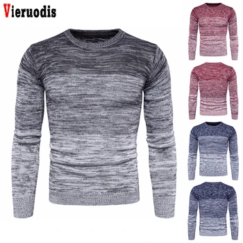 

Autumn Winter Clothing New Men's Round Neck Warm Sweater Plus Size M-3XL Fashion Men Long Sleeve Pullover Sweater For Male