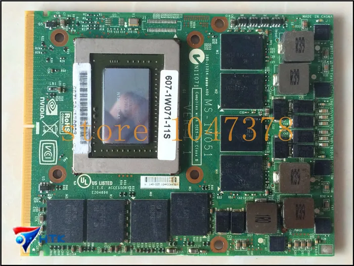 

Wholesale for MSI MS-1W051 BOARD FOR MSI MS-1W051 VER:1.1  N13E-GS1-A1 100% Work Perfect
