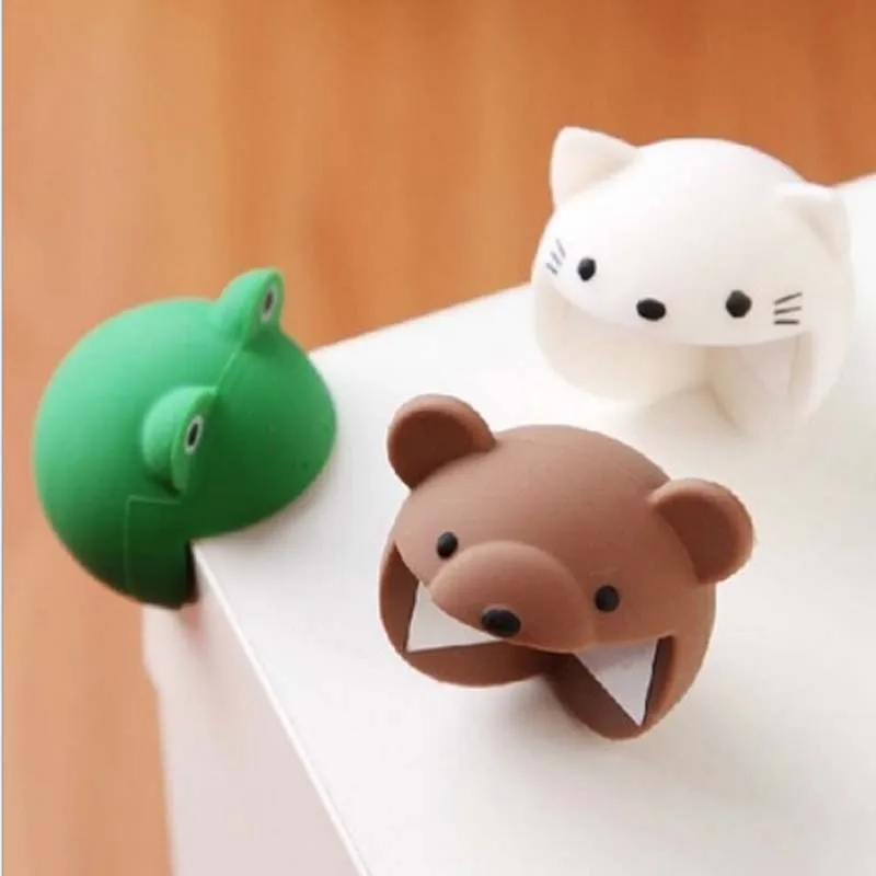 

Edge Cover Cute Cartoon Soft Silicone Animal Shaped Table Corner Protector Cushion Kids Baby Care Desk Baby Safe